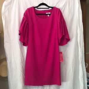 Beautiful hot pink dress from Dillards